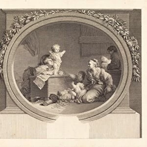 Nicolas Delaunay after Jean-Honora Fragonard (French, 1739 - 1792), Le Petit pra dicateur