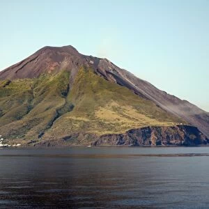 Stromboli volcano, Aeolian Islands, Mediterranean Sea, Italy