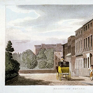 Berkeley Square, Mayfair, London, 1813