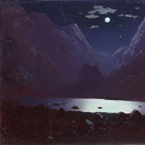 The Darial Gorge. Artist: Kuindzhi, Arkhip Ivanovich (1842-1910)