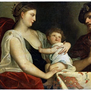 Eumenes and Roxana, 17th century. Artist: Padovanino