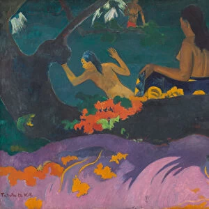 Fatata te Miti (By the Sea), 1892. Creator: Paul Gauguin