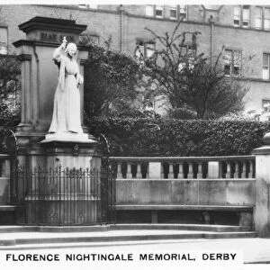 Florence Nightingale memorial, Derby, 1937