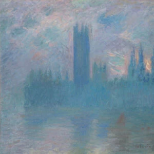 Houses of Parliament, London, 1900 / 01. Creator: Claude Monet