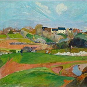 Landscape at Le Pouldu, 1890. Creator: Paul Gauguin