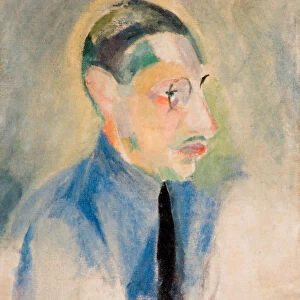 Portrait of Igor Stravinsky. Artist: Delaunay, Robert (1885–1941)
