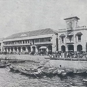 Quay at Singapore, 1924
