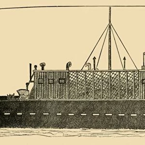 Russian Convict Ship, 1881. Creator: Unknown