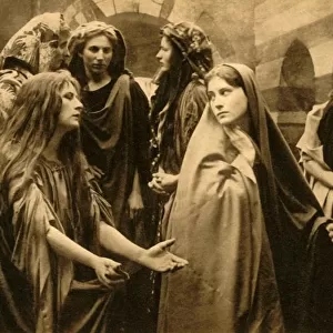 The wailing women, 1922. Creator: Henry Traut
