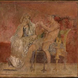 Wall painting from Room H of the Villa of P. Fannius Synistor at Boscoreale, ca. 50-40 B
