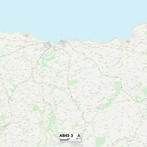 Aberdeenshire AB45 3 Map