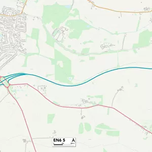 Hertsmere EN6 5 Map