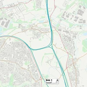 North Warwickshire B46 1 Map
