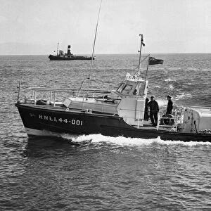 An American built Waveny Class lifeboat touring Britain