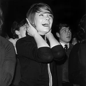 The Beatles, Fans at the Manchester Apollo, Manchester, 20th November 1963