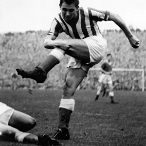 Brian Clough in action for Sunderland 24 October 1962