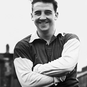 Cardiff City footballer Neil O Halloran. 9th December 1955