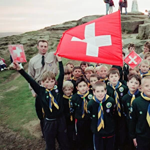 To celebrate the Cub Scouts 80th Anniversary, the 3rd Guisborough Cubs pretended that