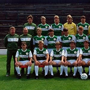 Hibernian football team squad August 1985