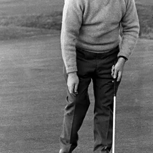 Jock Stein playing golf September 1969