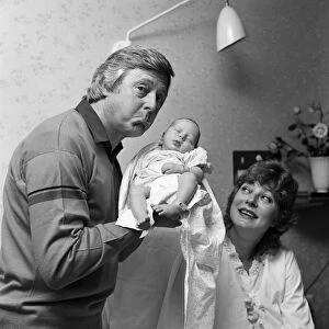 Television star Michael Aspel with his wife Lizzie Power