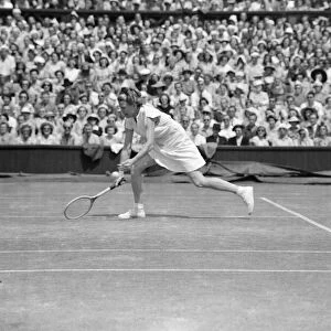 Wimbledon Womens Singles Miss L Brough Vs Miss Du Pont 3 / 7 / 1949