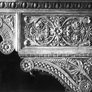 The pulpit in the Basilica of Santa Croce, Florence: detail of a mantel