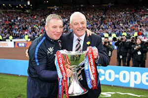 Trophies Gallery: Ally McCoist and Walter Smith