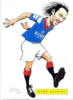 Images Dated 3rd April 2014: Caricature Hateley