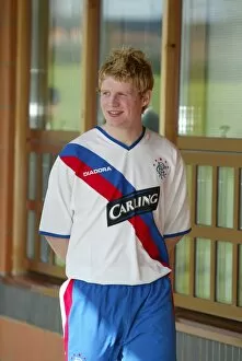 Images Dated 6th April 2004: Chris Burke in the new Rangers Away top