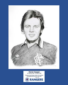 Special Edition Framed Prints Gallery: Davie Cooper