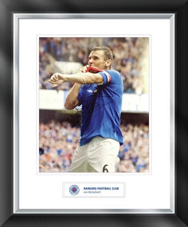 Special Edition Signed Memorabilia Gallery: Lee McCulloch Framed Signed Print