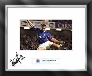 Images Dated 27th February 2013: Lorenzo Amoruso signed and mounted print