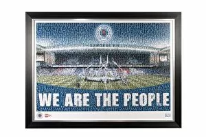 Special Edition Framed Prints Gallery: We are the people framed mezaic