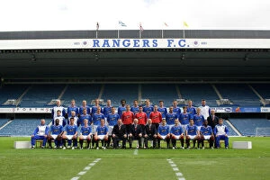 Rangers Team Previous Seasons Gallery: 2007-08 Squad Collection