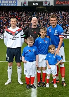 The Rangers Football Club Host and Pay Tribute to her Majestys Armed Forces