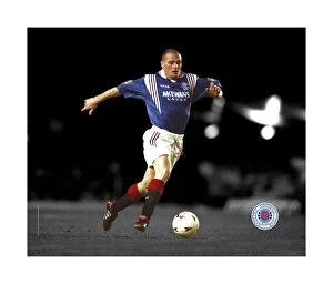 Special Edition Framed Prints Gallery: RNGR086 - Paul Gascoigne Duo-Tone Canvas, 20 x16 approx Canvas (508x406mm)