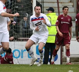 Matches Season 08-09 Gallery: Soccer - Clydesdale Bank Premier League - Heart of Midllothian v Rangers - Tynecastle