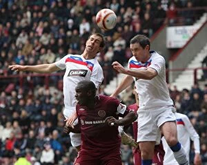 Matches Season 08-09 Gallery: Soccer - Clydesdale Bank Premier League - Heart of Midllothian v Rangers - Tynecastle