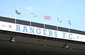 Ibrox Photos Gallery: Soccer - Clydesdale Bank Scottish Premier League - Rangers v Heart of Midlothian - Ibrox Stadium