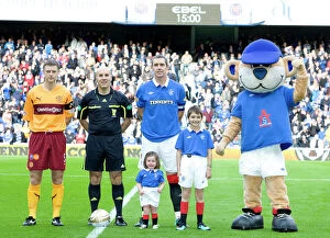 Mascots Gallery: Soccer - Clydesdale Bank Scottish Premier League - Rangers v Motherwell - Ibrox