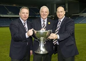 Walter Smith Photos Gallery: Soccer - The Co-operative Insurance Cup - Final - Celtic v Rangers - Celebrations at Ibrox Stadium