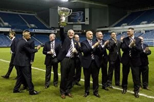 Walter Smith Photos Gallery: Soccer - The Co-operative Insurance Cup - Final - Celtic v Rangers - Ibrox Stadium Celebrations