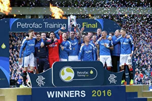 Season 2015-16 Gallery: Soccer - The Petrofac Training Cup Final - Rangers v Peterhead - Hampden Park