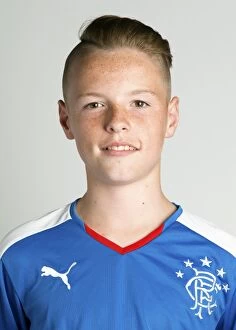 Images Dated 21st September 2015: Soccer - Rangers Under 10s Team and Headshots - Murray Park