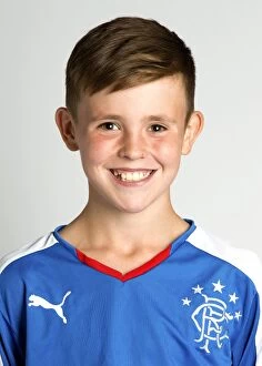 Images Dated 21st September 2015: Soccer - Rangers Under 10s Team and Headshots - Murray Park