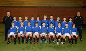 Action Gallery: Soccer - Rangers Under 10s Team and Headshots - Murray Park