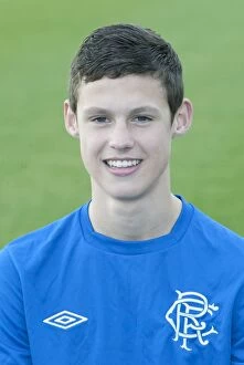 Images Dated 20th October 2012: Soccer - Rangers Under 10s Team and Headshots - Murray Park