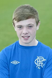 Images Dated 20th October 2012: Soccer - Rangers Under 10s Team and Headshots - Murray Park