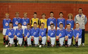 Images Dated 3rd May 2008: Soccer - Rangers - Under 11 Team Group - Murray Park